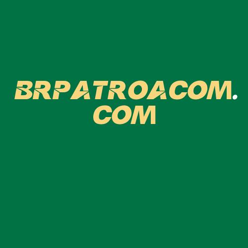 Logo da BRPATROACOM